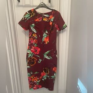 Alexia Admor fall floral print dress